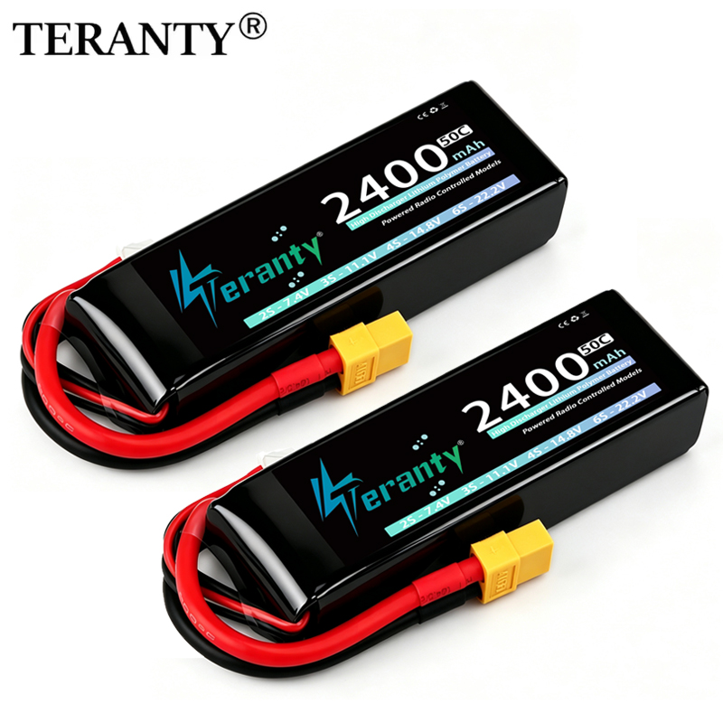 Drone Rc Board - Batería Lipo TERANTY 3S 2200/2400/2600mAh 11.1V
