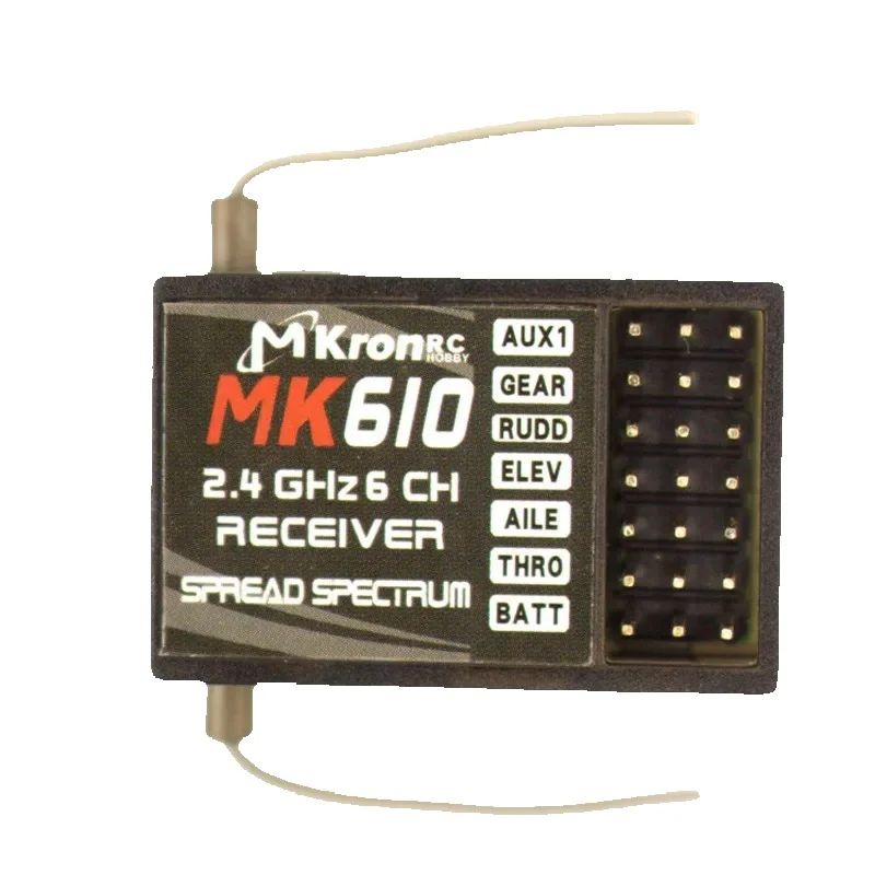 Drone Rc Receiver And Transmitter - Receptor DSM2 MK610 AR6100 2,4G 6CH