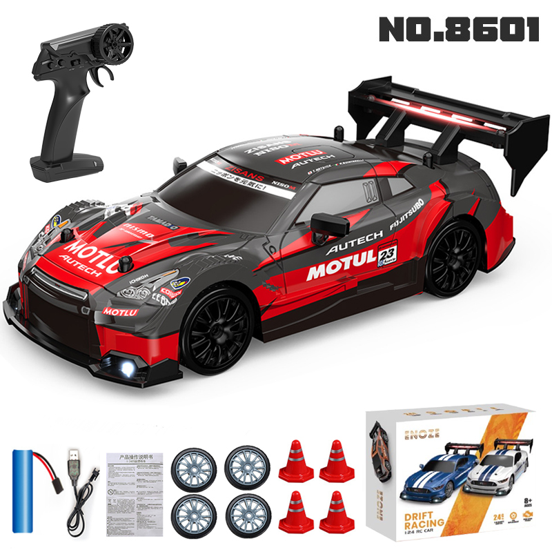 Rc Drift Car Kit - Coche teledirigido 4WD RC Drift 1:24,