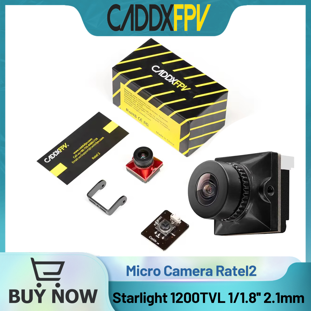 Drone Rc With Camera - CADDX Cámara Micro FPV Ratel 2