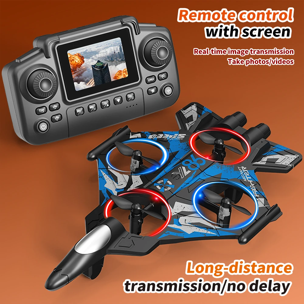 Drone Rc Jet - YL86 Avión RC con cámara Helicóptero