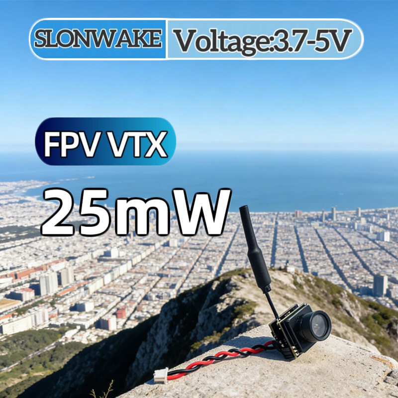 Drone Rc Receiver And Transmitter - Transmisor y Cámara Integrados SLONWAKE FPV