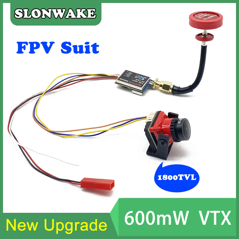 Drone Rc Receiver And Transmitter - Listo para usar 5,8G 48CH 600mW