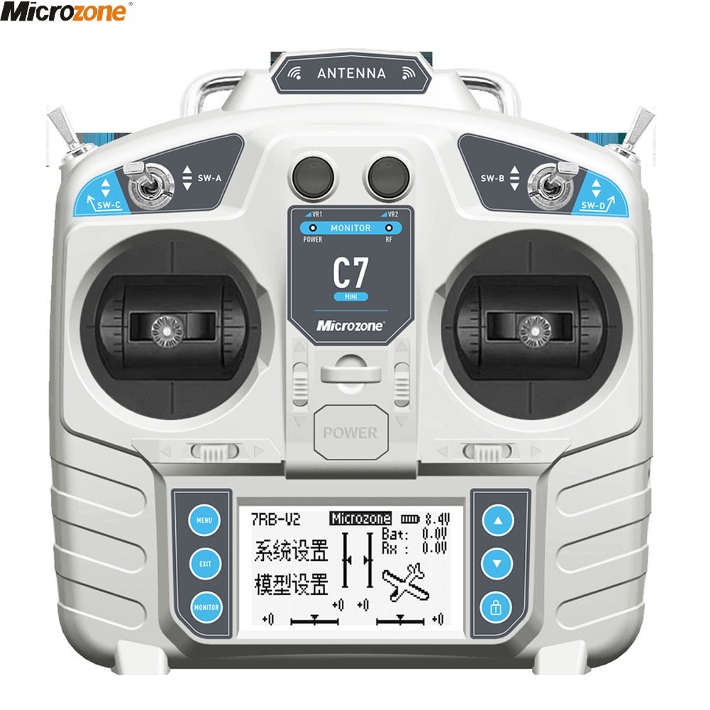 Drone Rc Receiver And Transmitter - Controlador MicroZone MC7 MINI transmisor C7