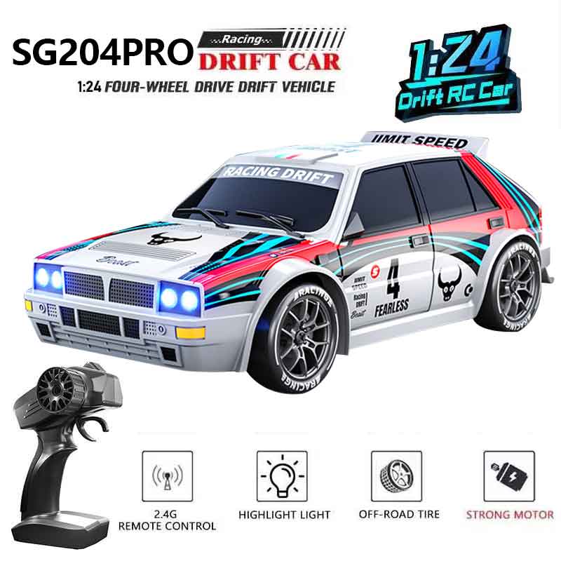 Rc Drift Car Kit - Coche RC 4WD 1/24, 2.4G, Alta