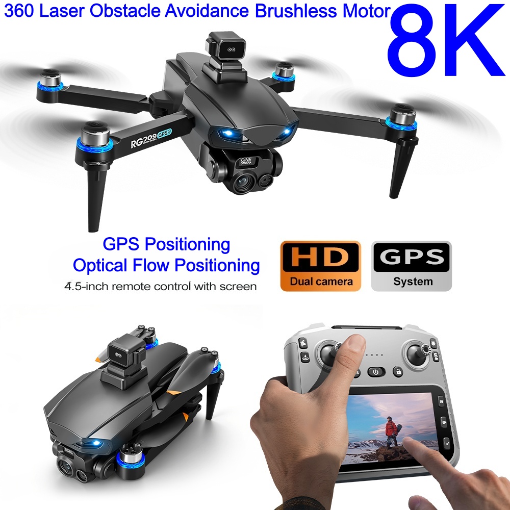 Drone Rc Folding - Nuevo Dron 8K con cámara HD,