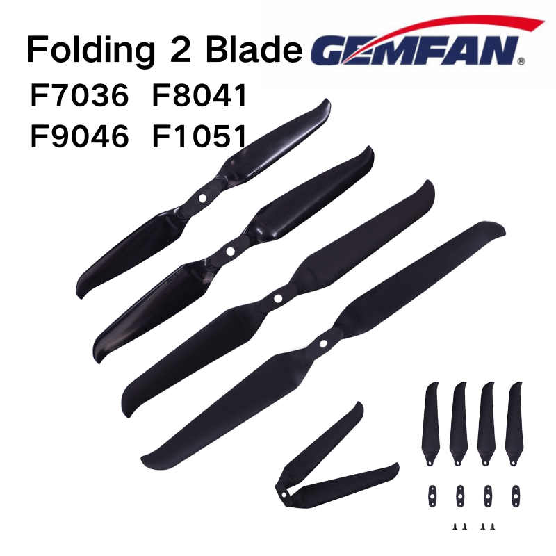 Drone Rc Folding - Hélice plegable de 2 aspas de