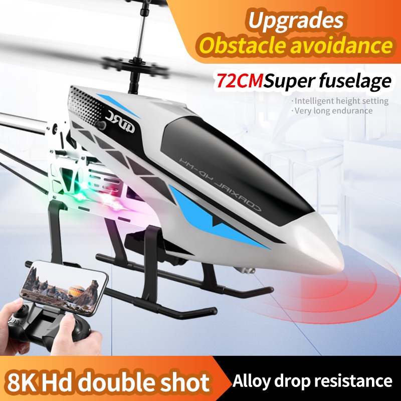 Drone Rc Jet - Helicóptero Rc grande M4, Control remoto,