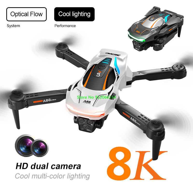 Fotografía aérea 8K posicionam - Drone Rc Folding reseña y precio