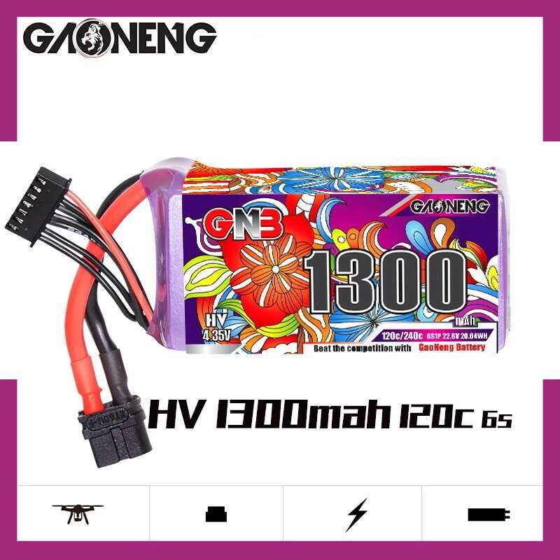 2 uds GNB 6S Lipo batería 22,8 - Drone Rc Board reseña y precio