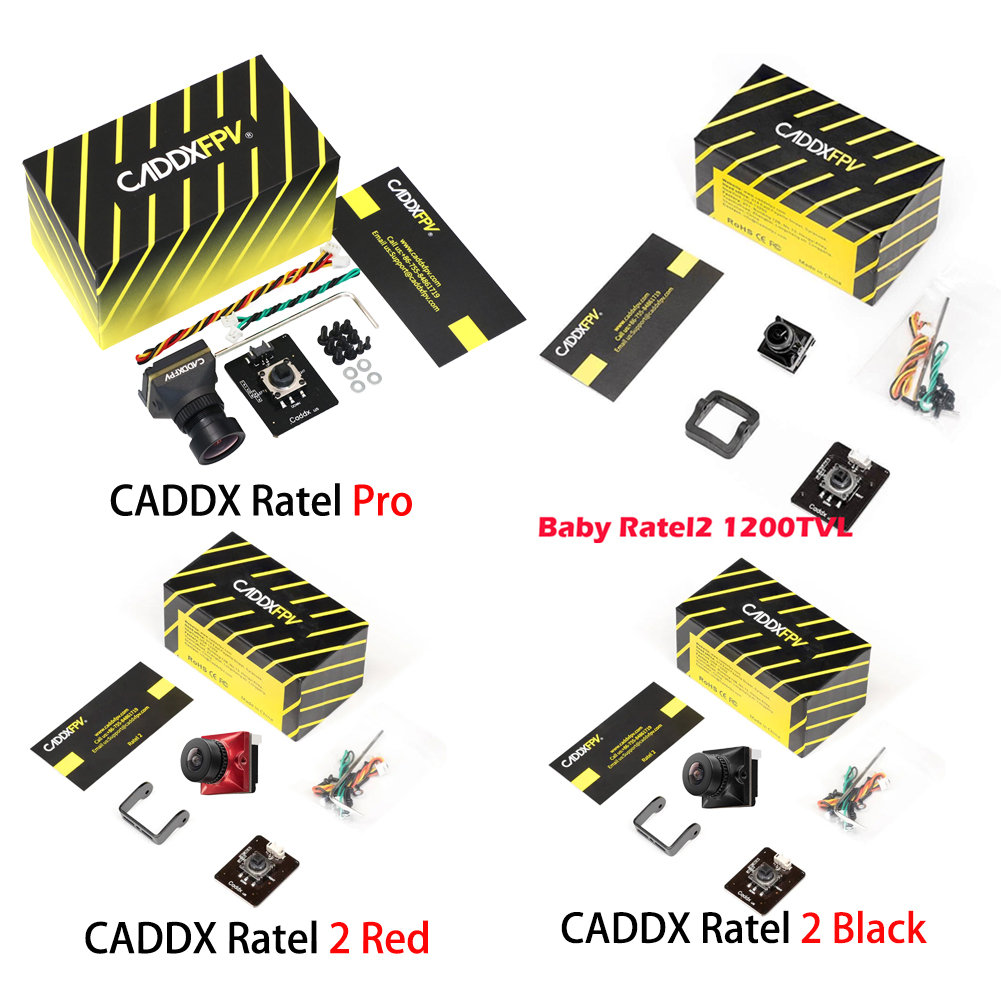 CADDXFPV Ratel Pro Cámara anal - Drone Udi Rc reseña y precio