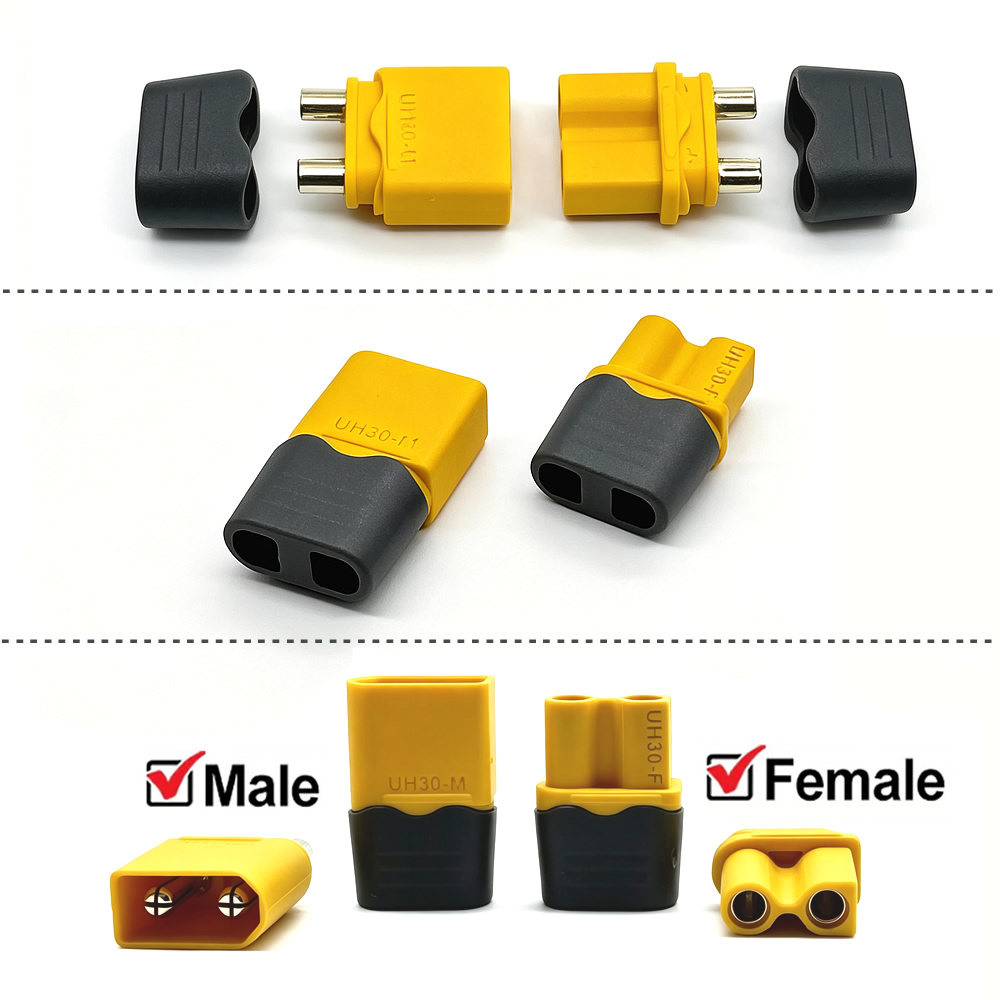 Conector XT30 con funda, enchu - Drone Rc Car Hybrid reseña y precio