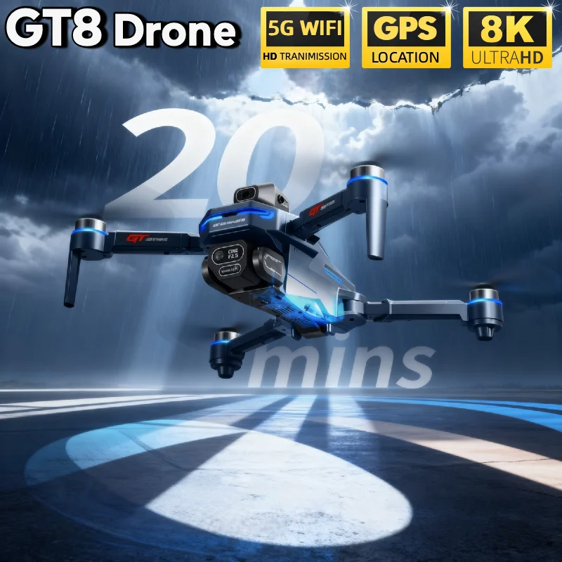 Caliente para LSRC GT8 Drone 4 - Drone Rc Folding reseña y precio