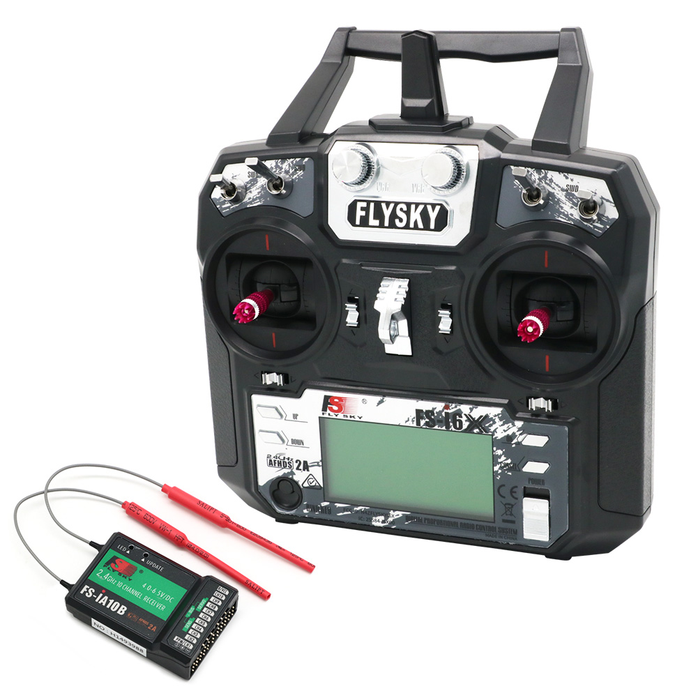 Flysky-transmisor de FS-i6X a  - Drone Rc Receiver And Transmitter reseña y precio