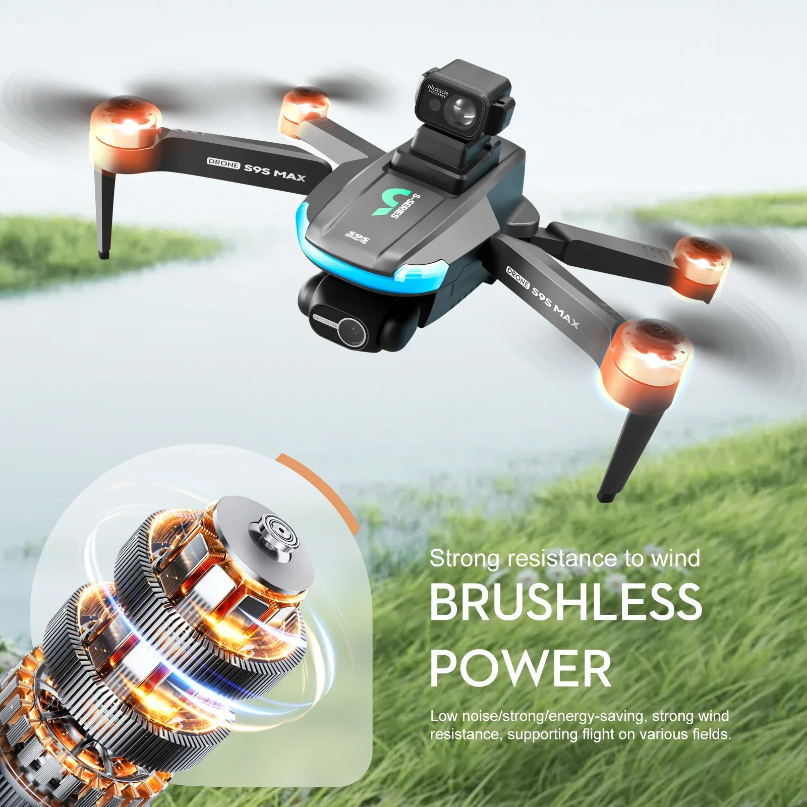 Nuevo S9S MAX MINI Drone 4K 2  - Drone Rc Receiver And Transmitter reseña y precio