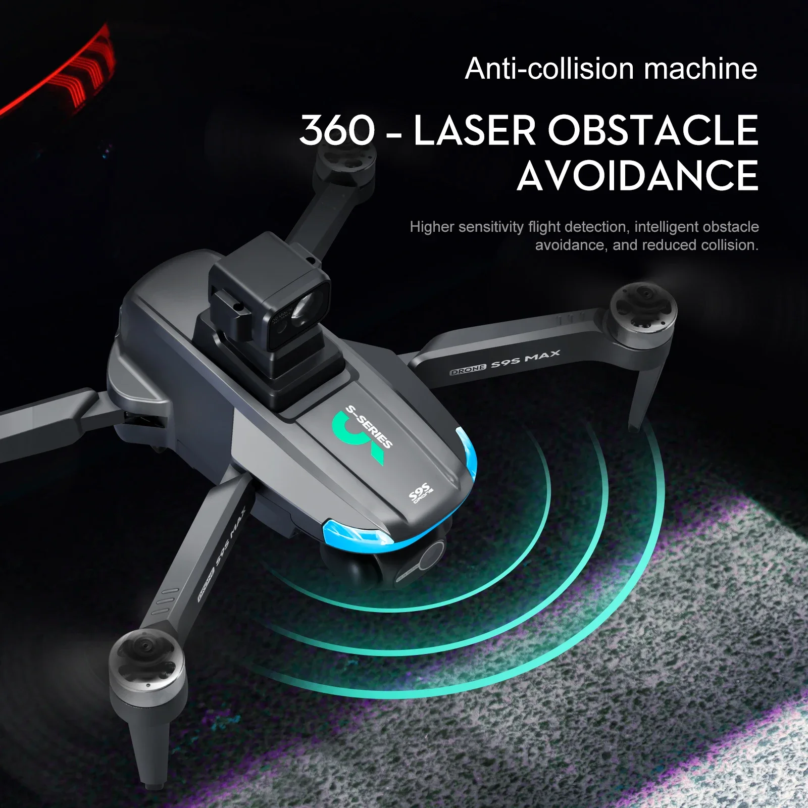 Nuevo S9S MAX MINI Drone 4K 2  - Drone Rc Receiver And Transmitter reseña y precio