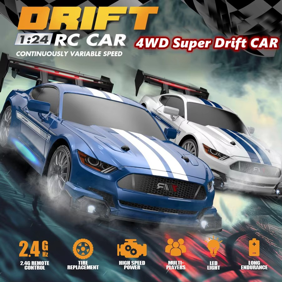 Coche teledirigido 4WD RC Drif - Rc Drift Car Kit reseña y precio
