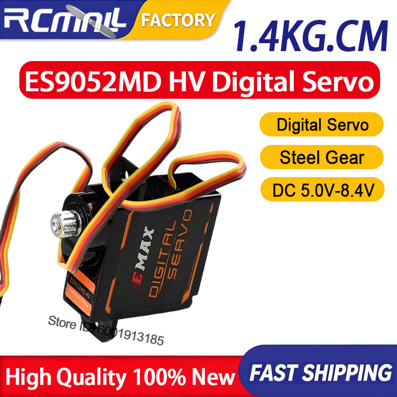 Servo digital HV de 5.8g con e - Drone Rc Setup reseña y precio