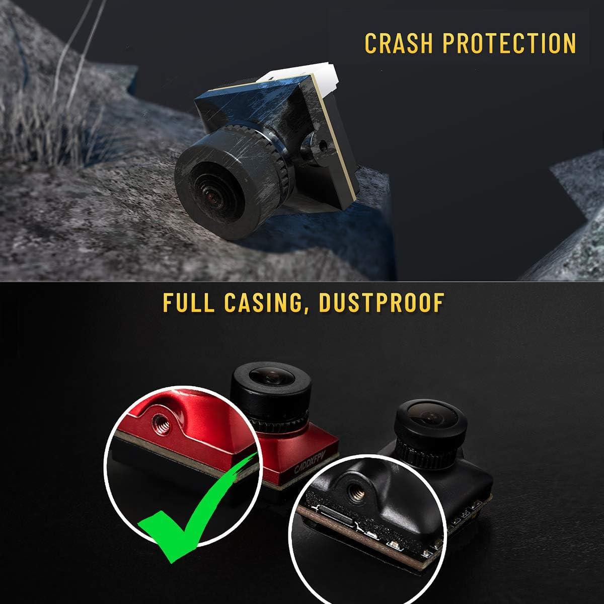 CADDX Cámara Micro FPV Ratel 2 - Drone Rc With Camera reseña y precio