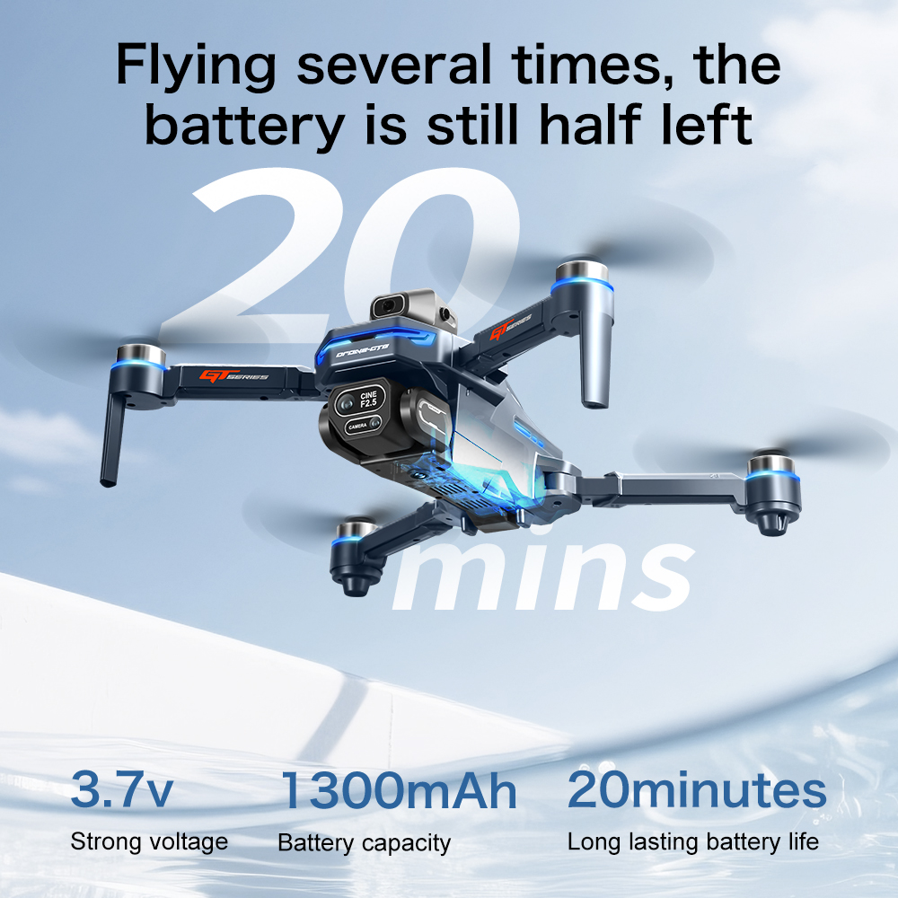 Dron Original GT8 8K Profesion - Drone Rc Folding reseña y precio