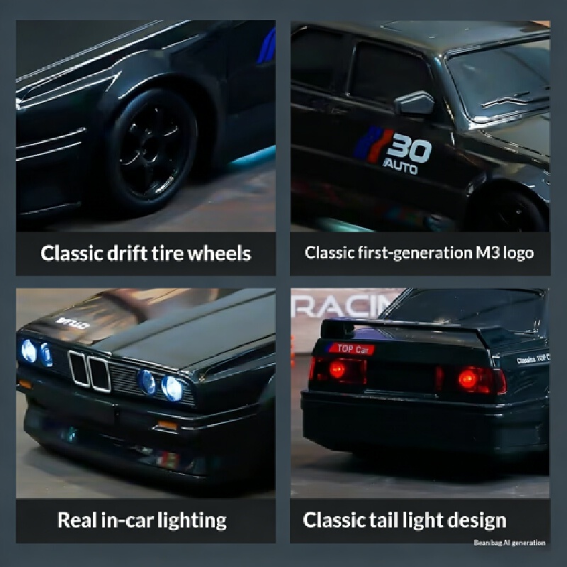 Coche de Carreras a Control Re - Rc Drift Car Kit reseña y precio