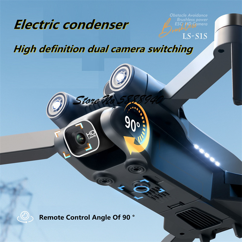 Dron Plegable con Control Remo - Drone S1S Rc Quadcopter reseña y precio