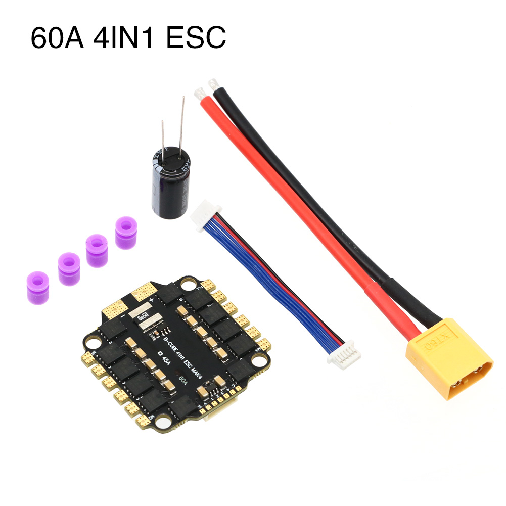 UAngel 4 en 1 45A 60A ESC BLHE - Esc 4In1 Brushless reseña y precio