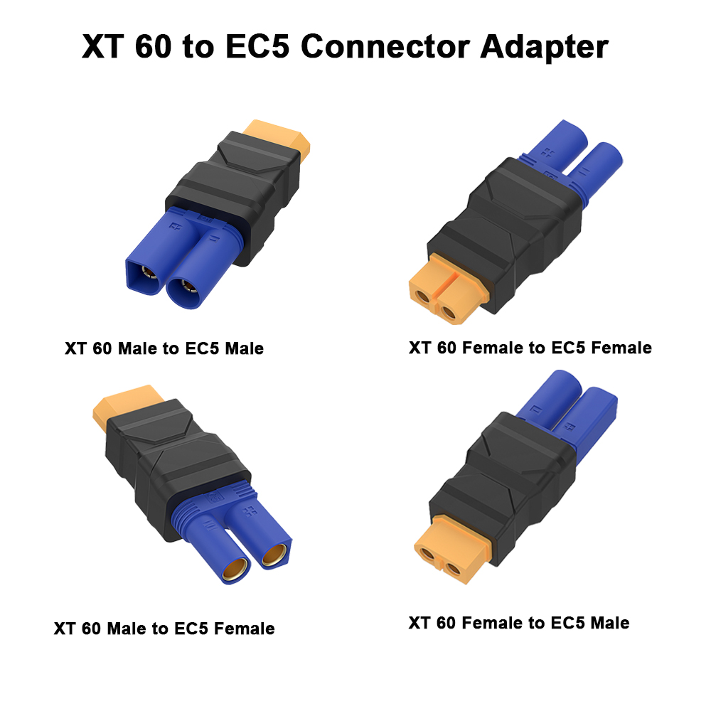 Conector XT60 EC5, Cable de Ex - Drone Rc Car Hybrid reseña y precio