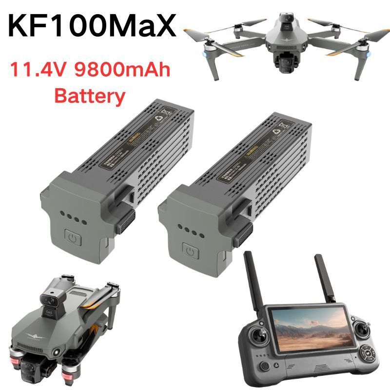KF100 MAX RC Drone batería Ori - Drone Rc Flight Controller reseña y precio