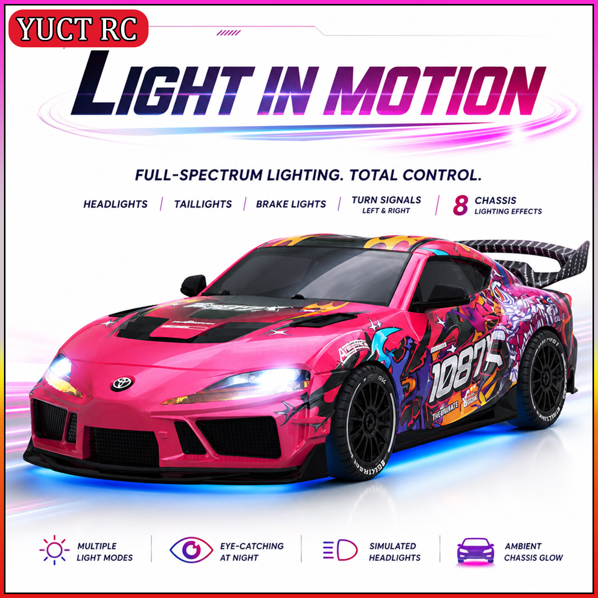 JXC SP4301 1087X Supra, Mini C - Rc Drift Car Kit reseña y precio