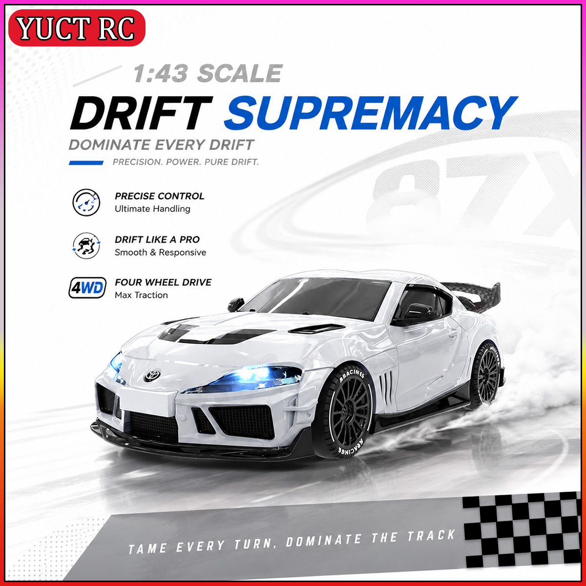 JXC SP4301 1087X Supra, Mini C - Rc Drift Car Kit reseña y precio