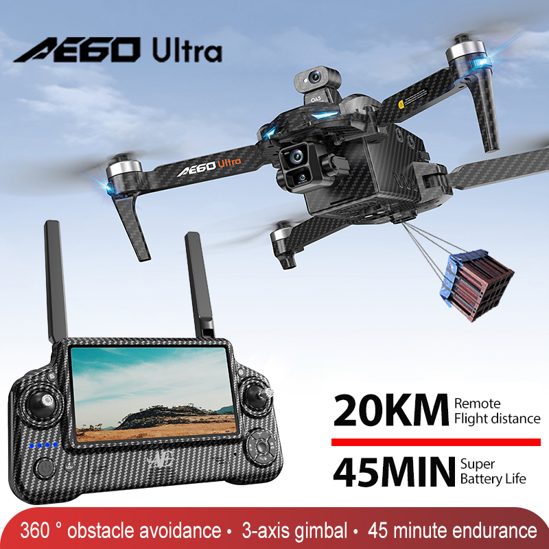 AE60 GPS Drone profesional 8K  - Drone Rc Folding reseña y precio