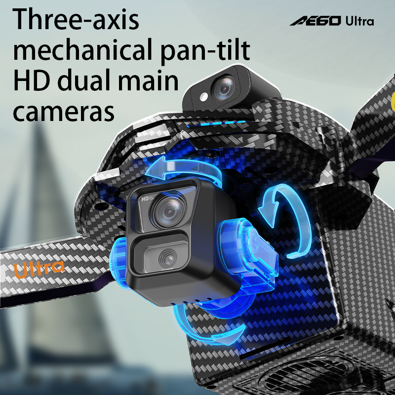 AE60 GPS Drone profesional 8K  - Drone Rc Folding reseña y precio