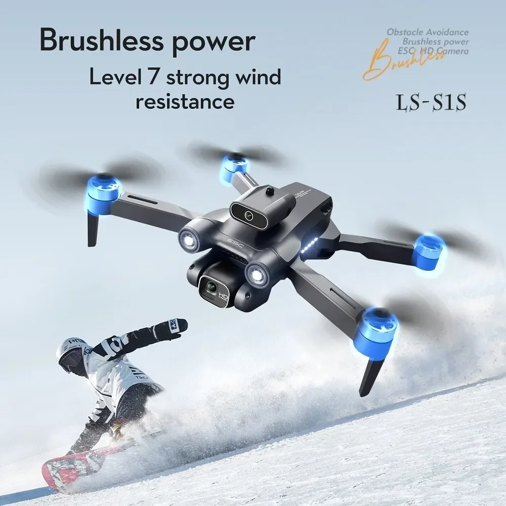 Dron S1S sin Escobillas 4k Pro - Drone S1S Rc Quadcopter reseña y precio