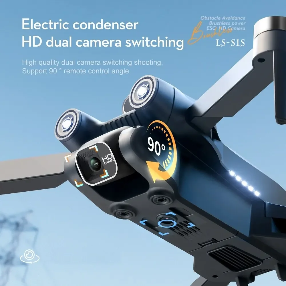 Dron S1S sin Escobillas 4k Pro - Drone S1S Rc Quadcopter reseña y precio