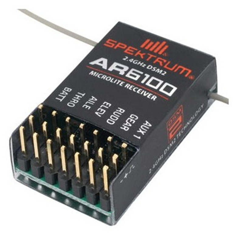 Receptor AR6100 DSM2 6CH 2,4 G - Drone Rc Receiver And Transmitter reseña y precio