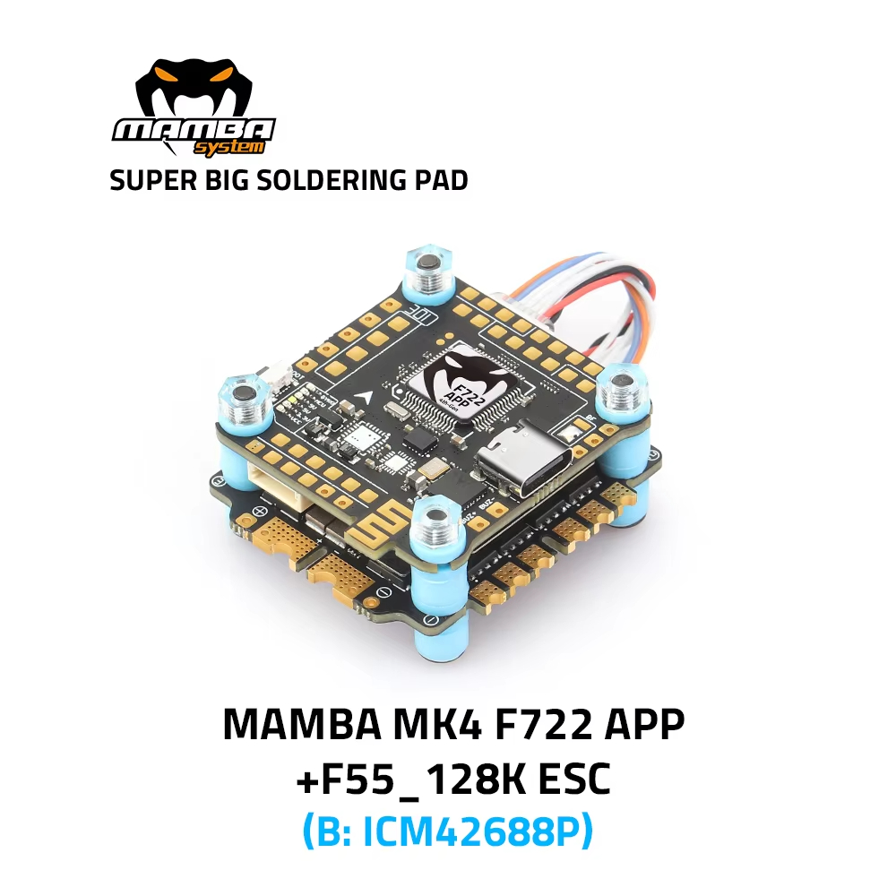 Diatone MAMBA F722 APP MK4 WIF - Esc 4In1 Brushless reseña y precio