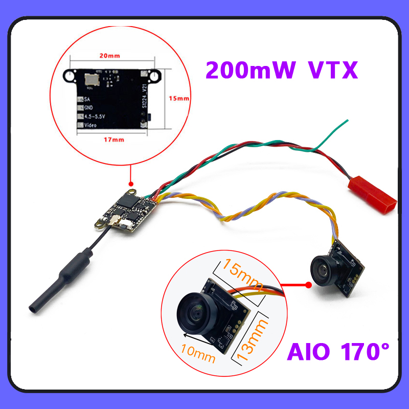 SLONWAKE 5,8G 1200TVL cámara F - Drone Rc Receiver And Transmitter reseña y precio