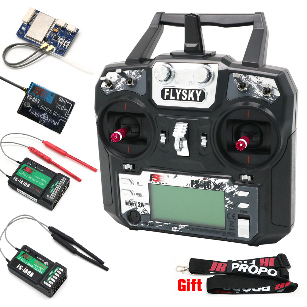 FLYSKY FS-i6X FS i6X 10CH 2,4  - Drone Rc Receiver And Transmitter reseña y precio