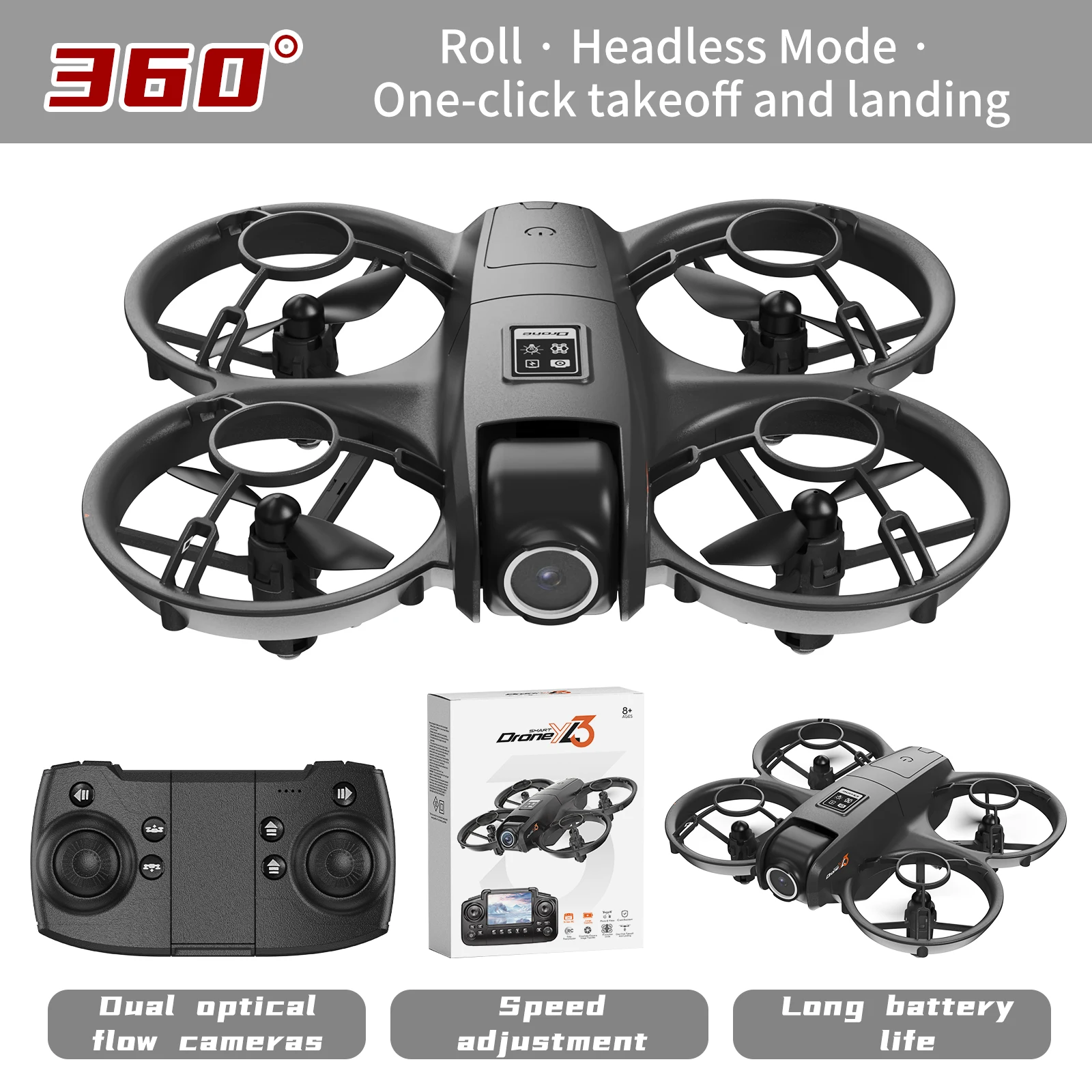 Nuevo Dron RC YL3 8K 1080P con - Drone Udi Rc reseña y precio