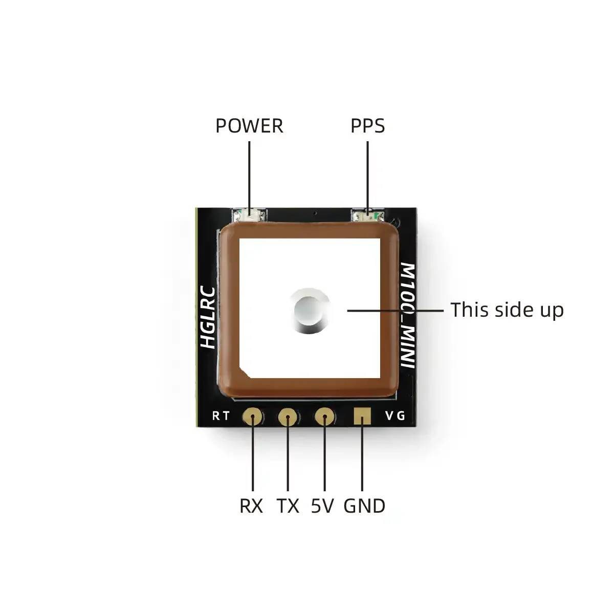 Módulo GPS HGLRC M100 MINI M10 - Drone Rc Flight Controller reseña y precio