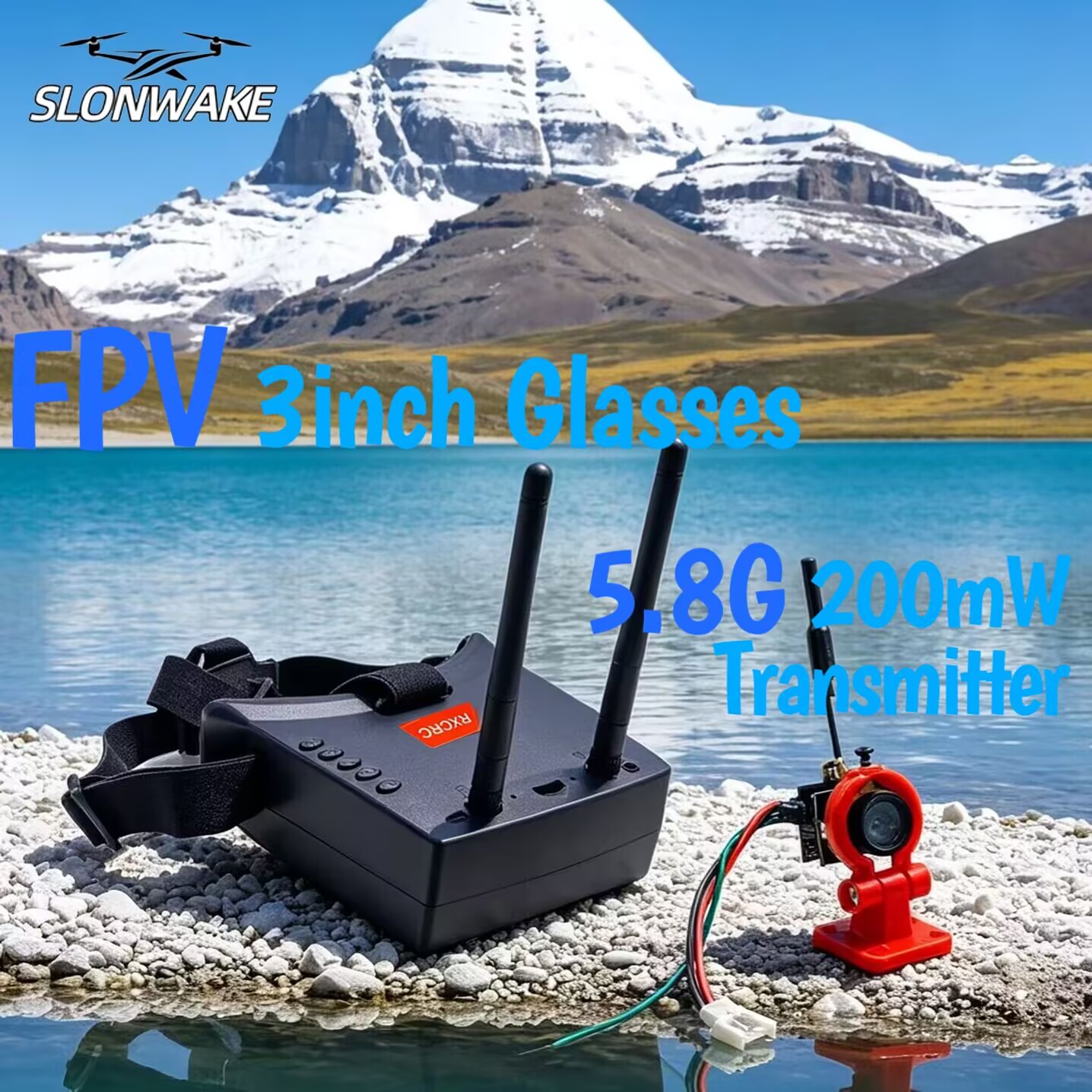 SLONWAKE Cámara de Transmisión - Drone Rc With Camera reseña y precio