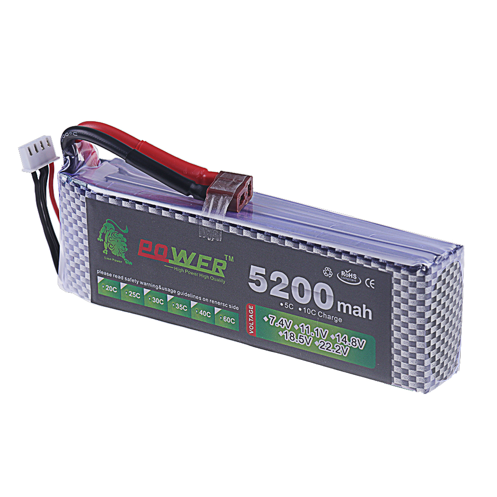 Batería Lipo 3S 11,1 V 5200mah - Drone Lipo Battery reseña y precio