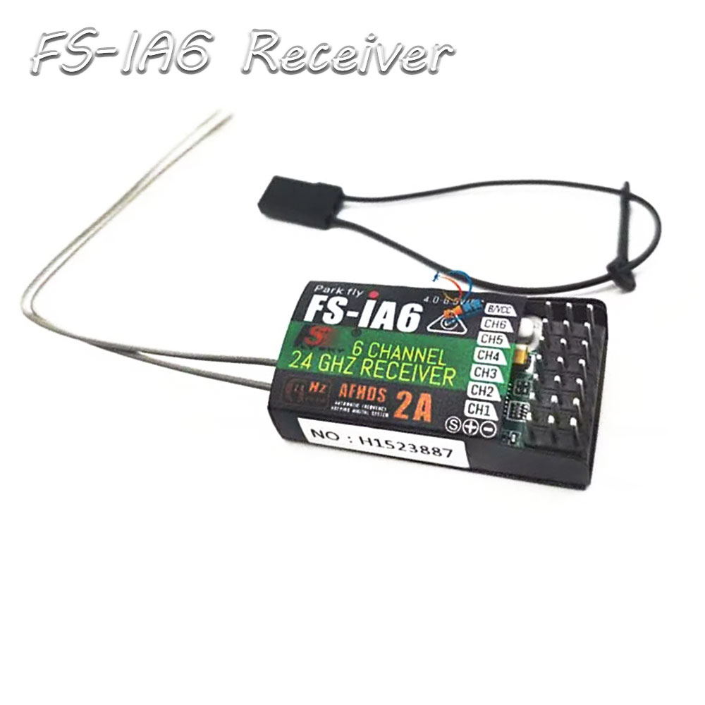 Sistema de Radio FS-i6 6CH 2.4 - Drone Rc Receiver And Transmitter reseña y precio
